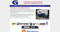 Desktop Screenshot of goulaistruck.com